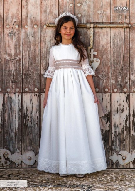 Vestidos de comunion ibicencos 2019