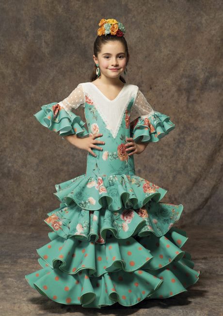 Vestidos de flamenca niña 2019