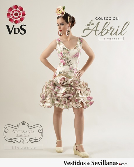 Vestidos de gitana cortos 2019