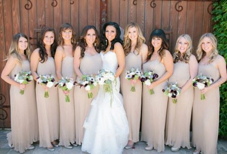 Vestidos de honor para boda