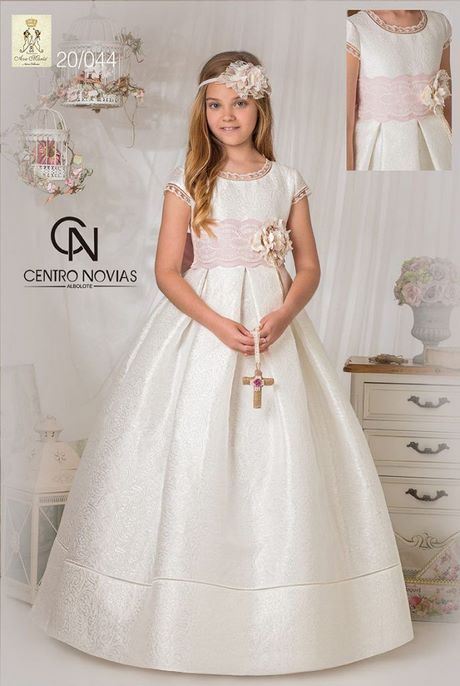 Vestidos de niña para primera comunion 2019