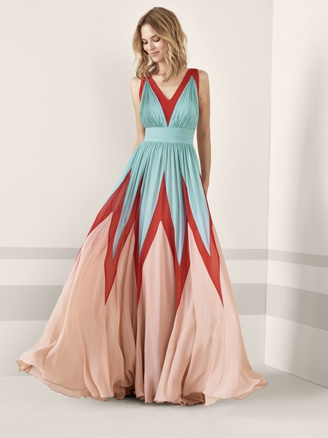 Vestidos de noche primavera verano 2019