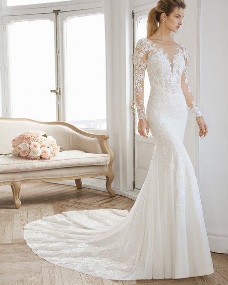 Vestidos de novia tipo sirena 2019