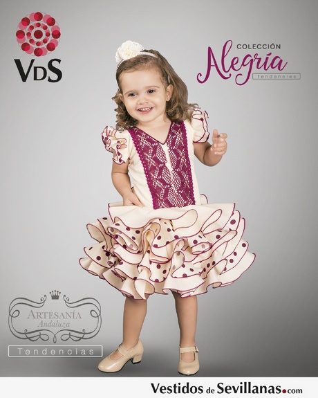 Vestidos gitana niña 2019