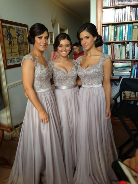 Vestidos para damas de compañia de boda