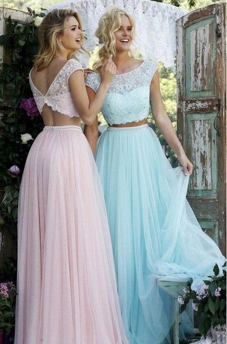 Vestidos para damas de honor color menta