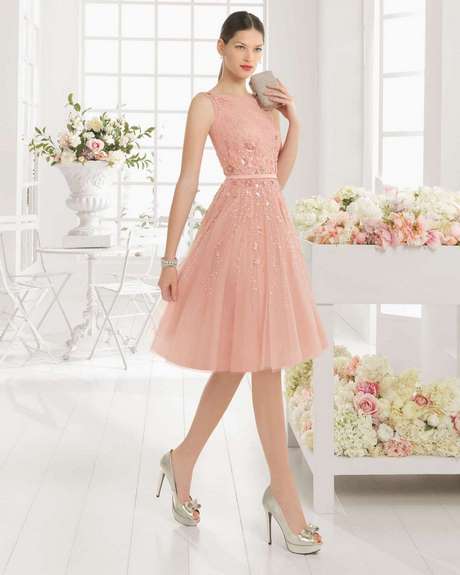 Vestidos rosados para damas