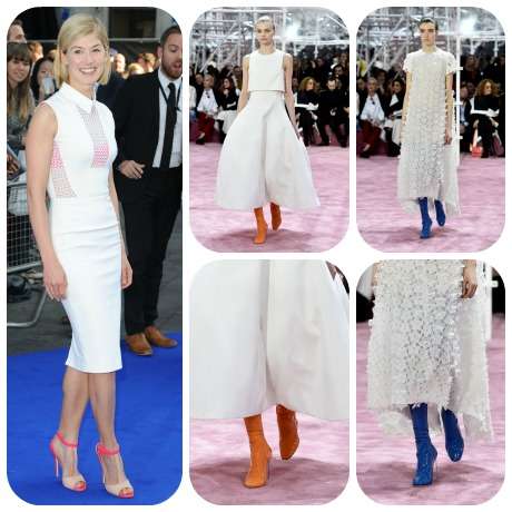 Color de zapatos para vestido blanco
