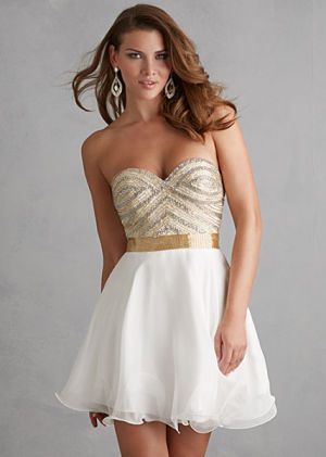 Vestidos blanco corto 2018