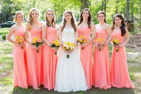 Vestidos de novia y damas de honor