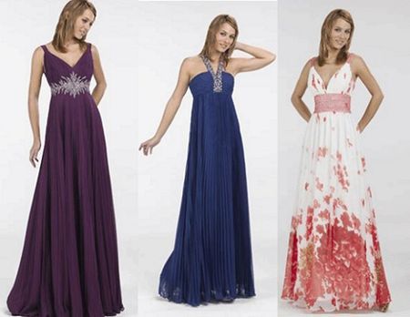 Vestidos largos y sencillos para fiesta