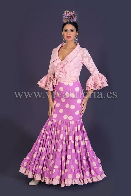 Traje flamenca falda y blusa