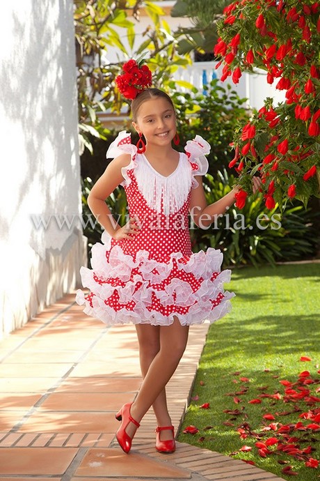 Trajes de flamenca niña