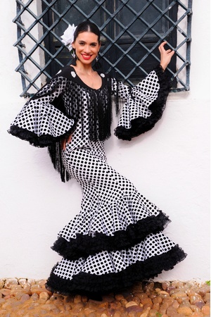 Vestido flamenco mujer