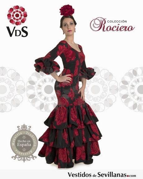Vestido flamenco mujer