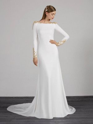 Vestidos de novia estilo romano 2022