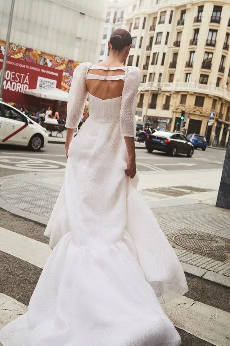Vestidos de novia civil largos 2023