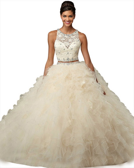 2 piece quinceanera dresses