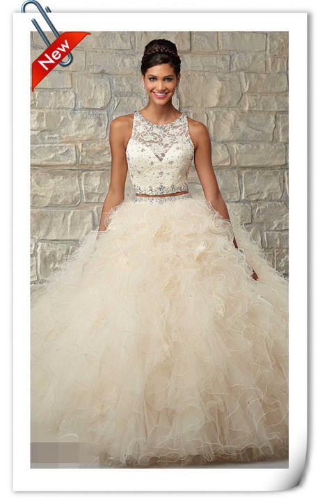 2 piece quinceanera dresses