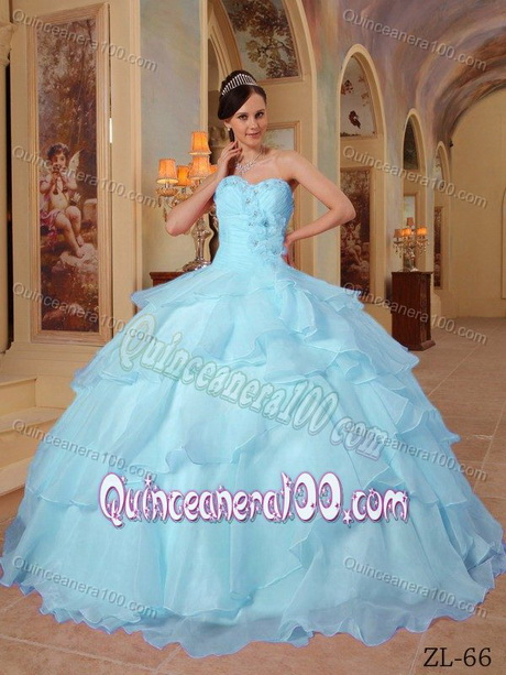 Light blue 15 dresses