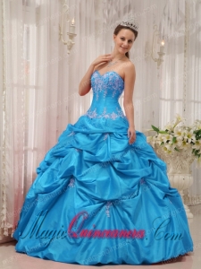 Light blue quinceanera dresses