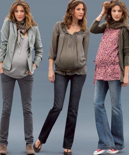Moda para embarazadas jovenes