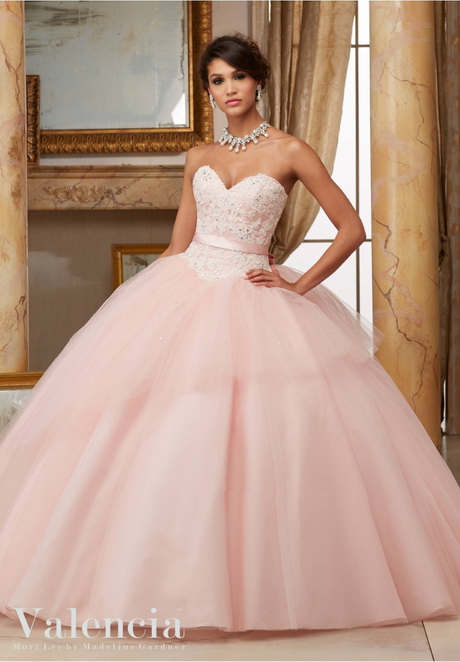 Pink quinceanera dresses