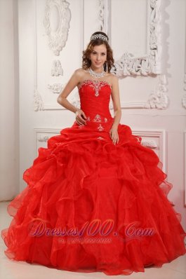 Red 15 dresses