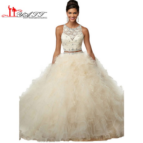 Two piece quinceanera dresses