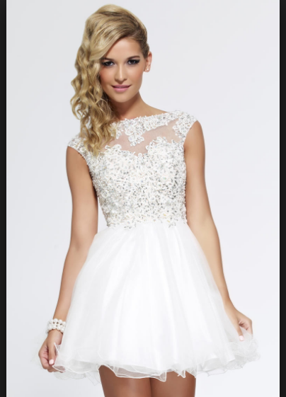 Vestidos blancos hermosos