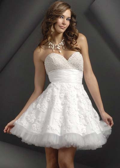 Vestidos blancos hermosos