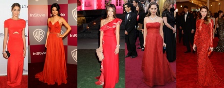 Complementos para un vestido rojo de fiesta