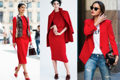 Moda en rojo