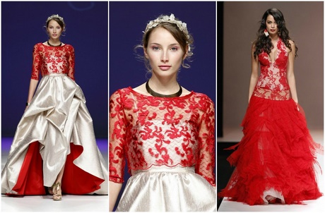 Trajes de boda rojos