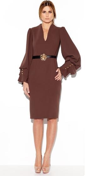 Vestido marron