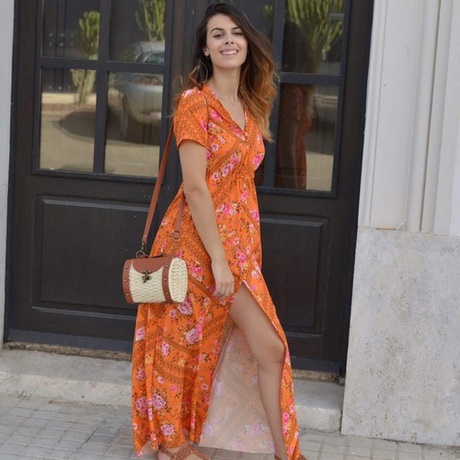 Vestido naranja