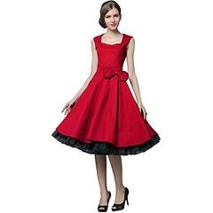 Vestido vintage rojo