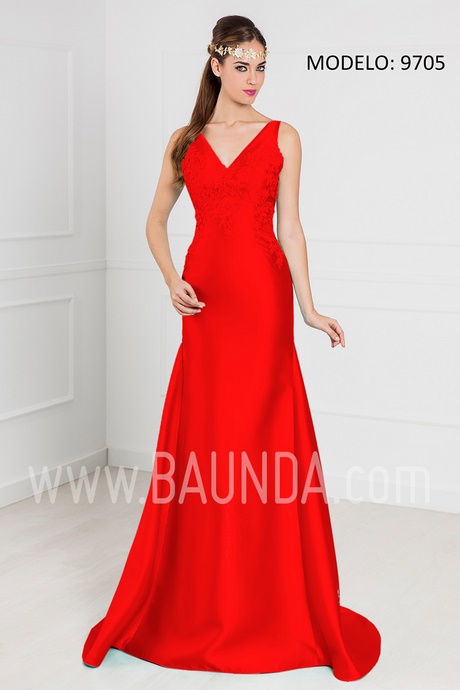 Vestidos de fiesta 2017 rojos