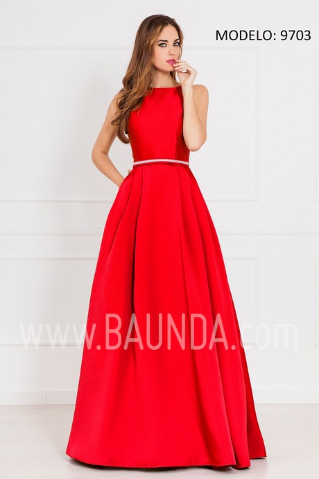 Vestidos largos rojos 2017