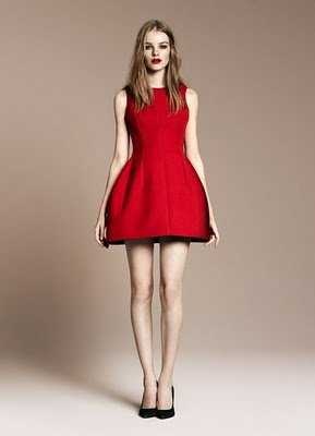 Vestidos rojos cortos de dia