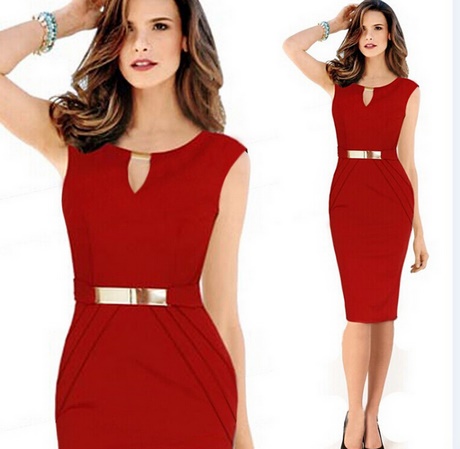 Vestidos rojos para mujer
