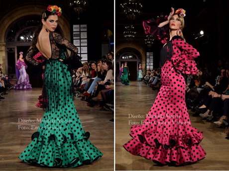 Trajes de flamencas 2017