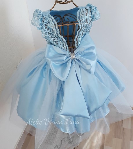 Princesa de vestido azul