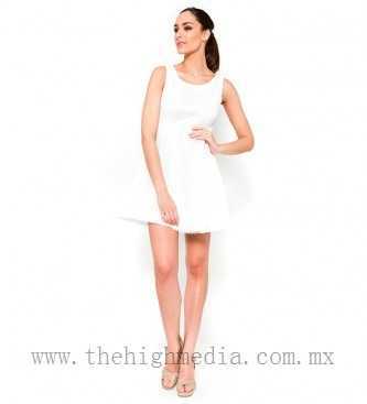 Vestidos de mujer color blanco