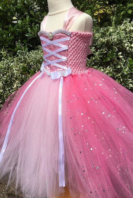 Vestido princesa rosa