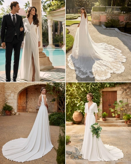 Vestidos de novia civil 2024