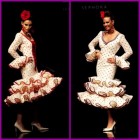 Traje flamenca corto