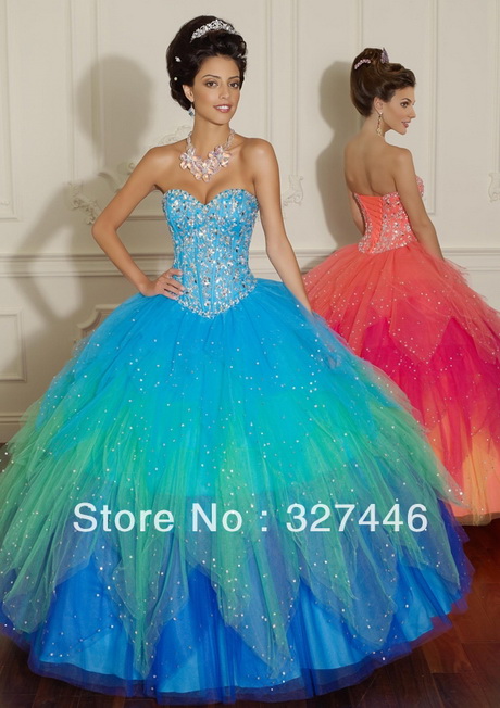 Colores para vestidos de 15 años 2014