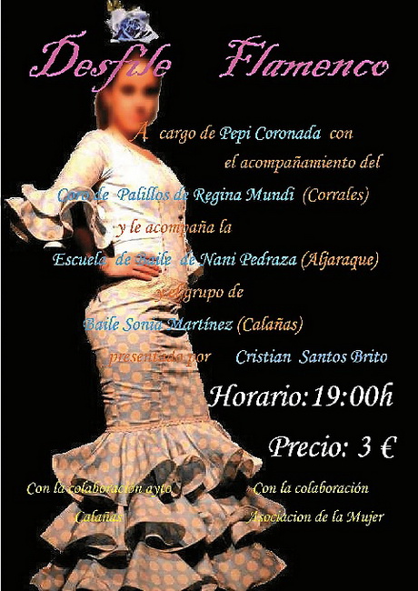 Desfile de trajes de flamenca