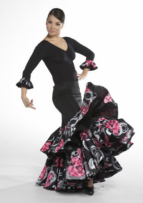 Faldas para bailar flamenco